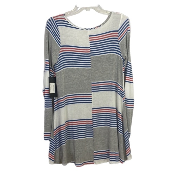 🏷 NEW! K by Kinnucan’s long sleeve mini dress/shirt M - Picture 3 of 10